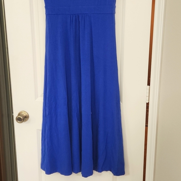 Pretty blue Talbots maxi dress in very good condition! - Picture 6 of 7